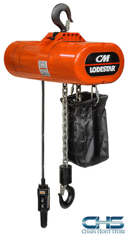 3 Ton CM Lodestar Electric Chain Hoist - 11fpm